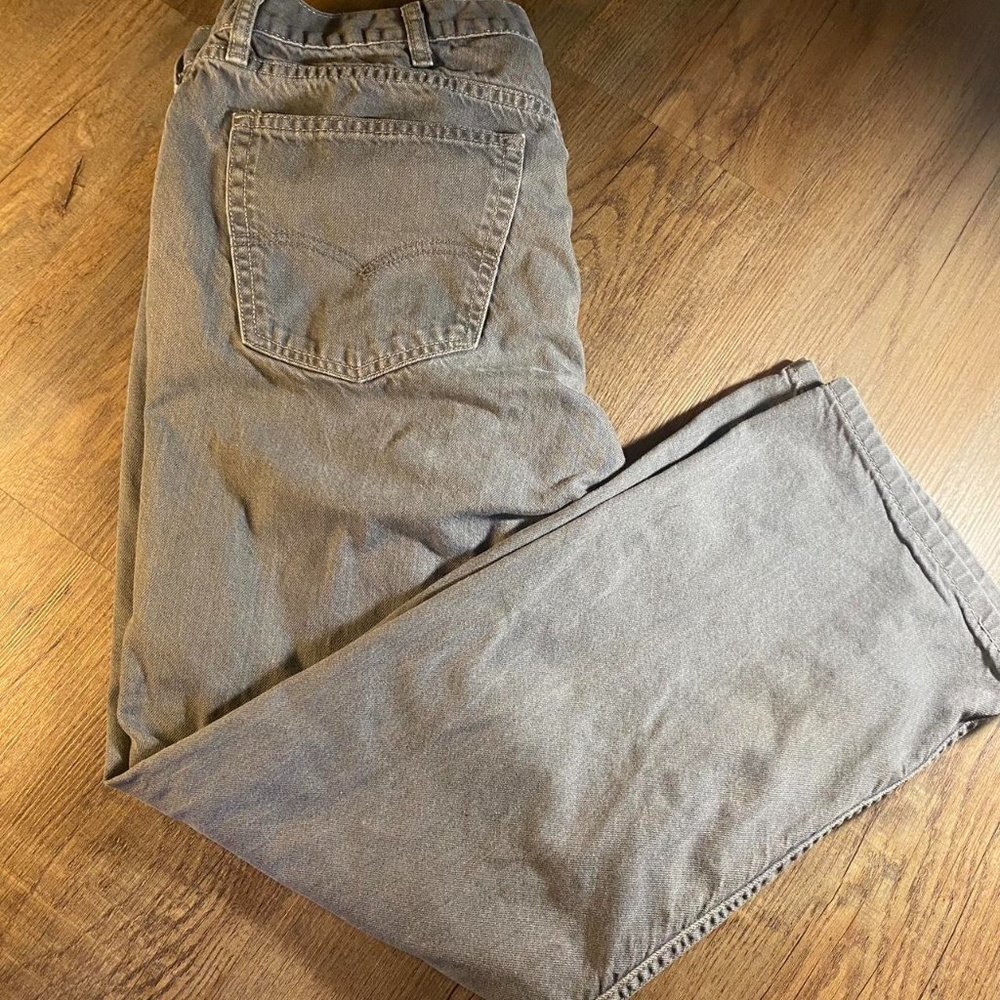 Gray Mens Pants No Stains